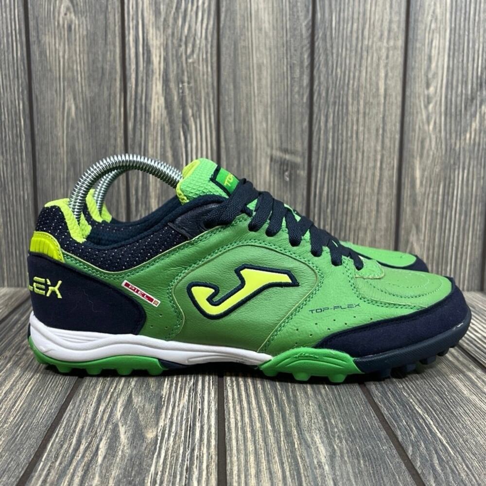 Joma Top Flex Piel Indoor Turf Shoes Boots Soccer Futbol Green US 7 EU 40 Women